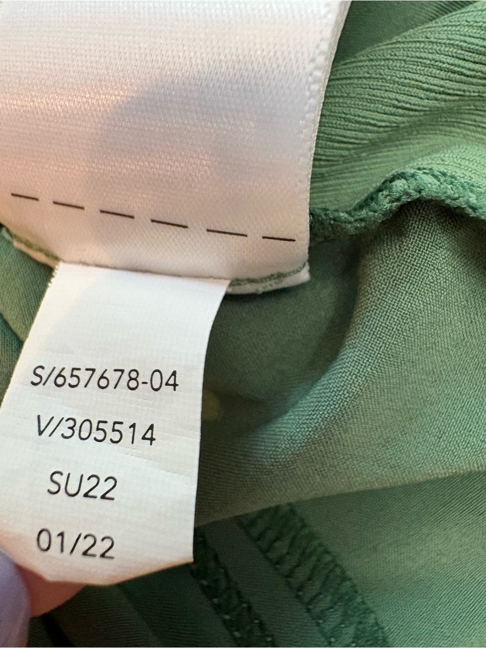 Athleta Brooklyn Skort 16” Sz 6 Sage Green Golf Tennis Skirt Pockets - Picture 8 of 8